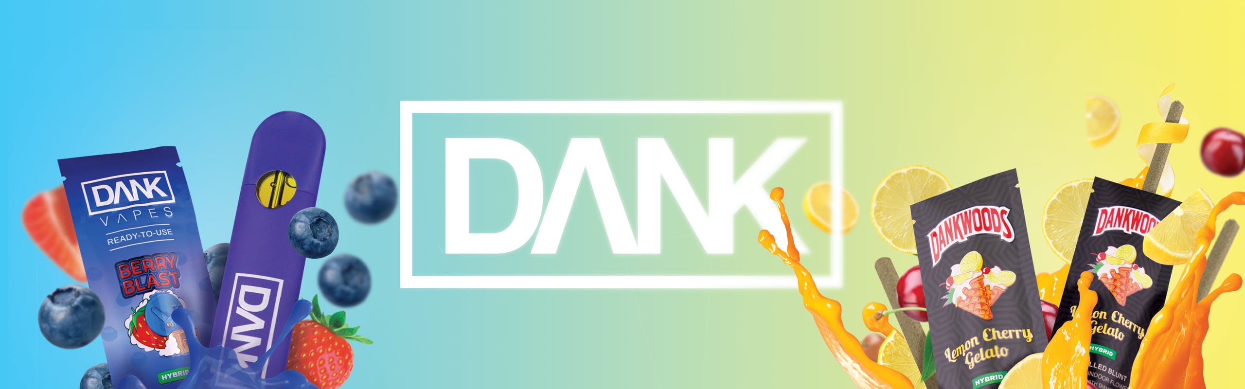 DANK brand banner