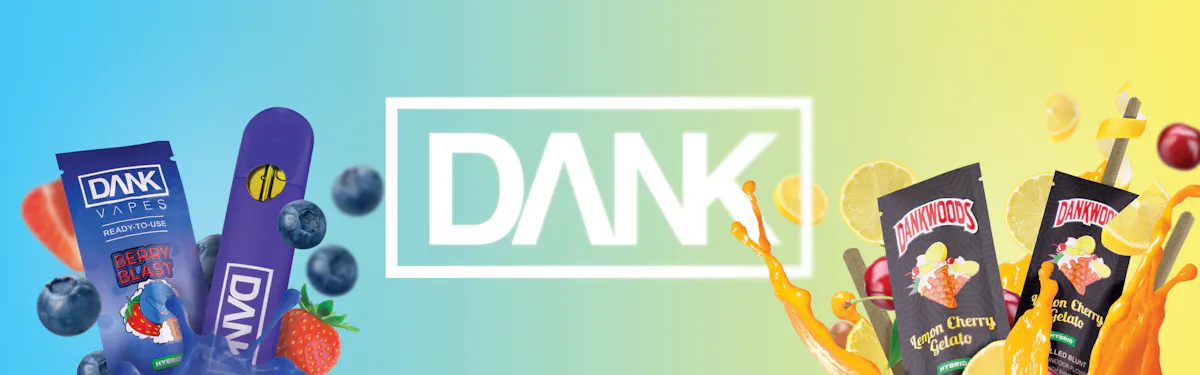 DANK brand banner