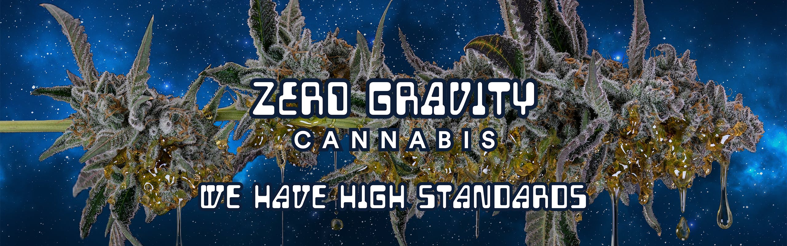 Zero Gravity Cannabis brand banner