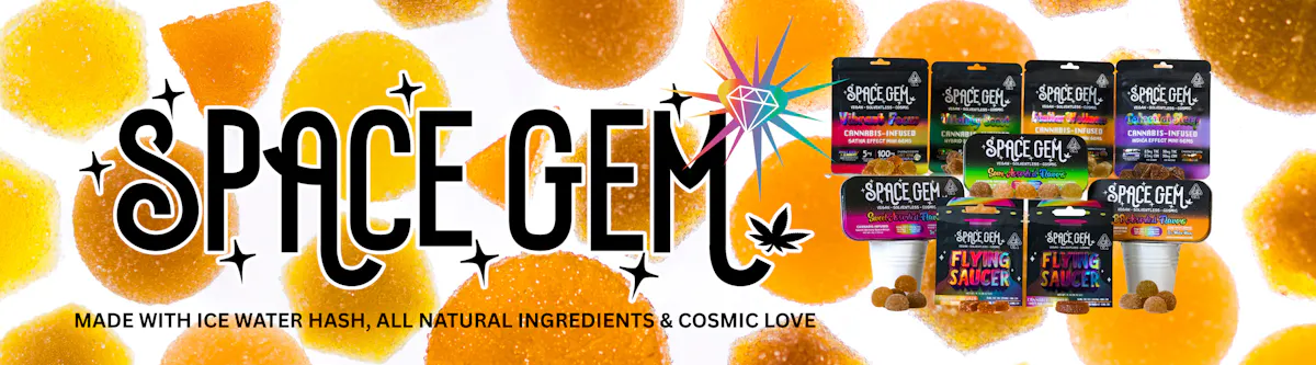 Space Gem brand banner