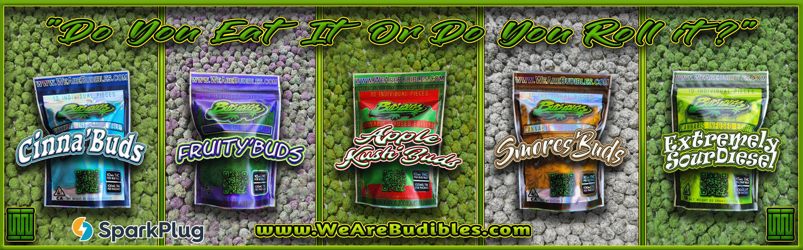 Bud'ibles brand banner