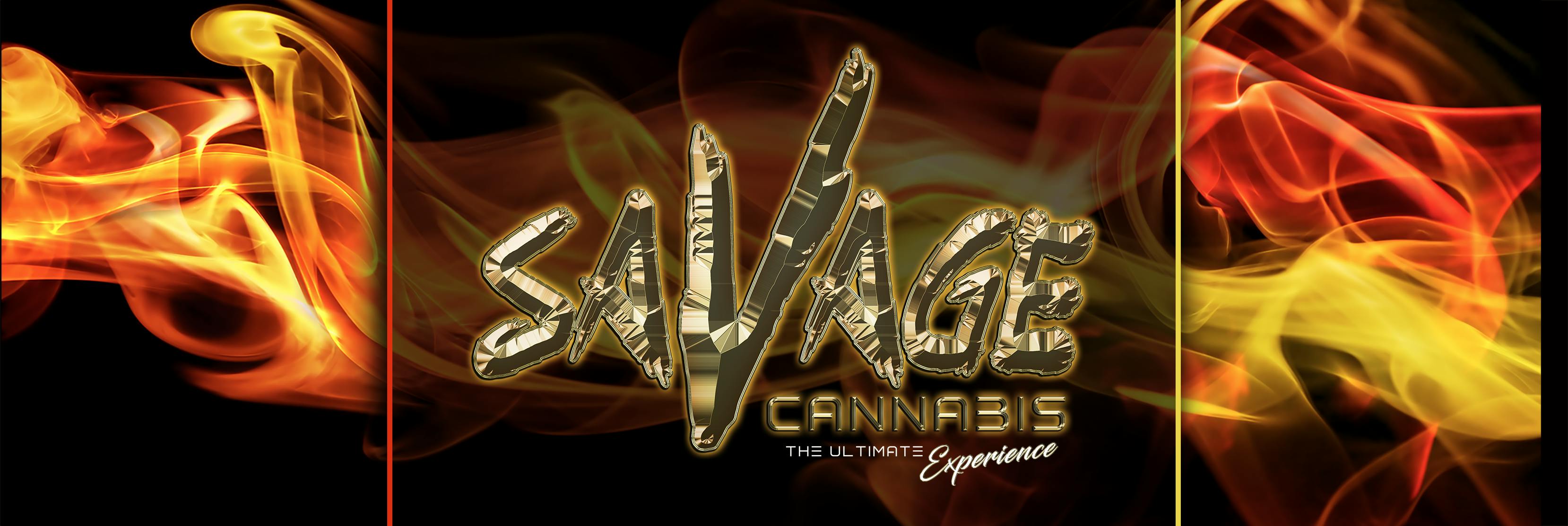 Savage Cannabis brand banner