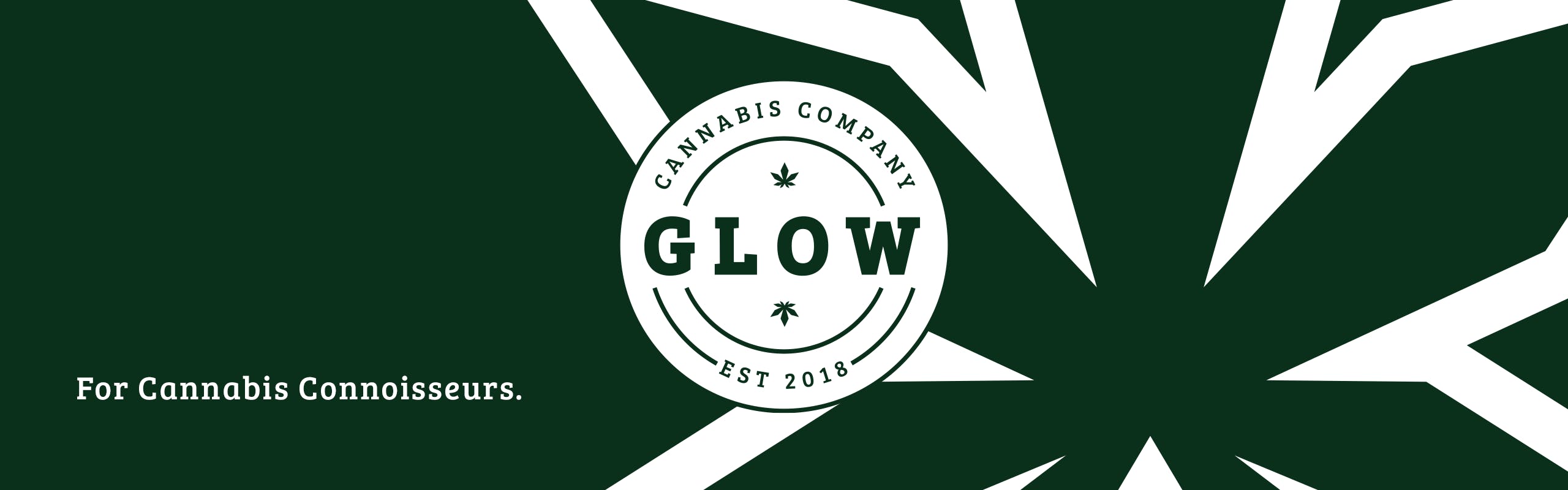 Glow Cannabis Company brand banner