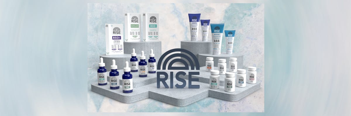 RISE brand banner
