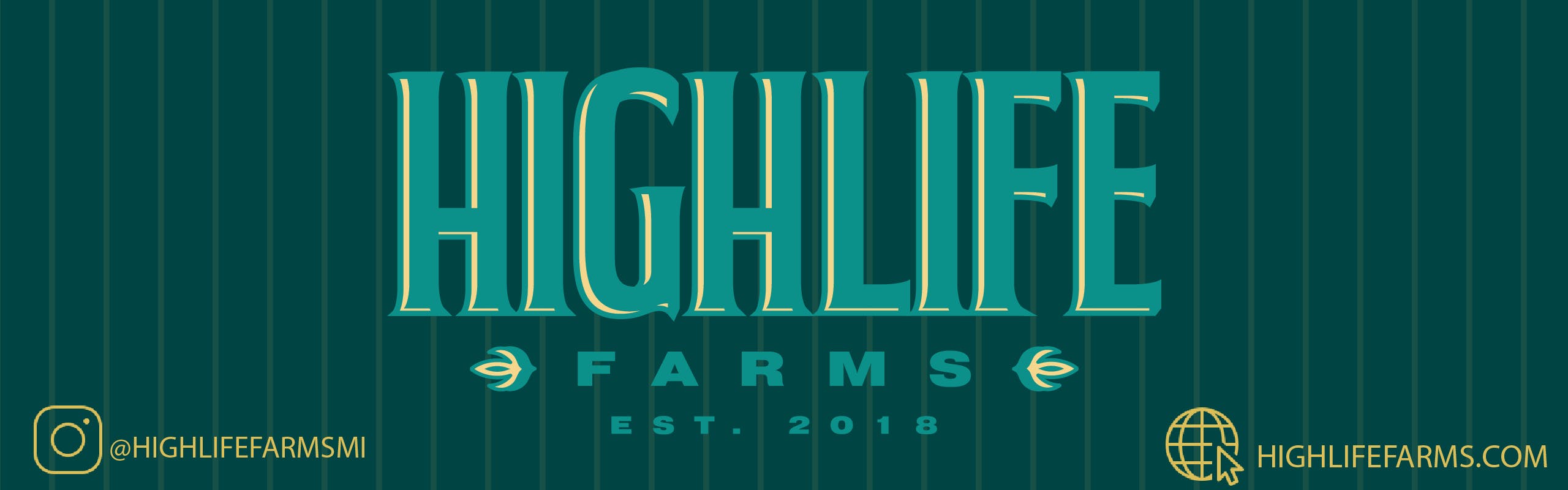 High Life Farms - MI brand banner