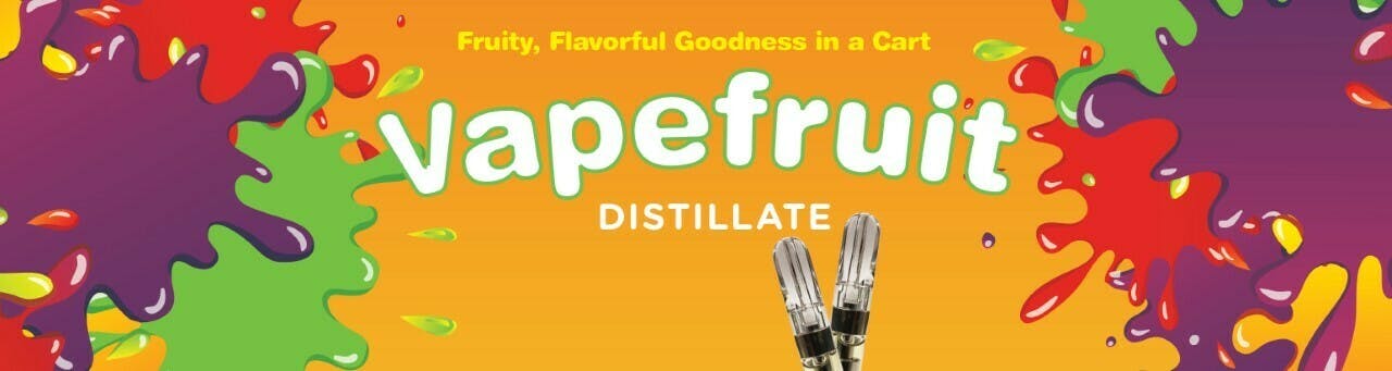 Vapefruit Distillate brand banner