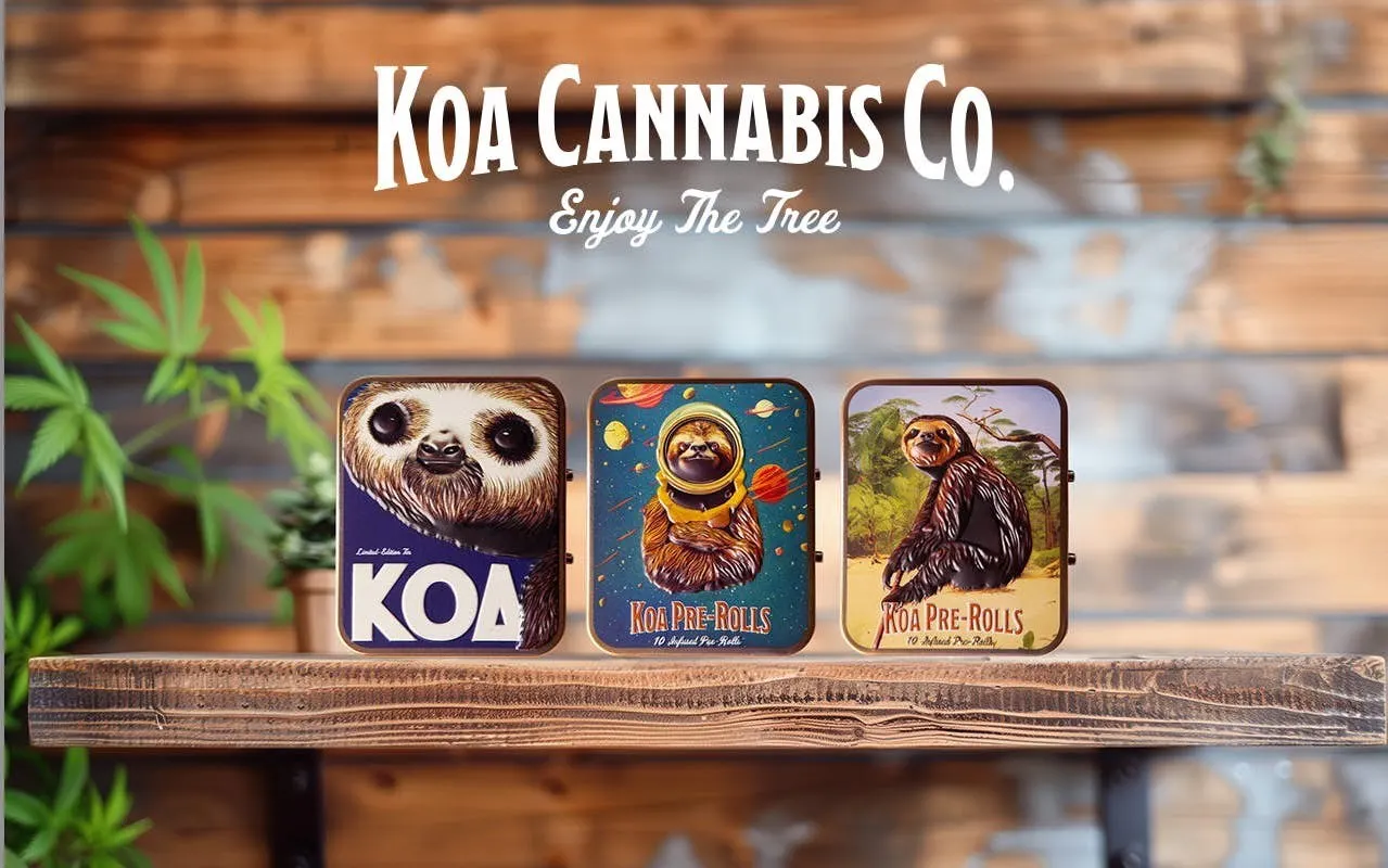 Koa Cannabis Co brand banner