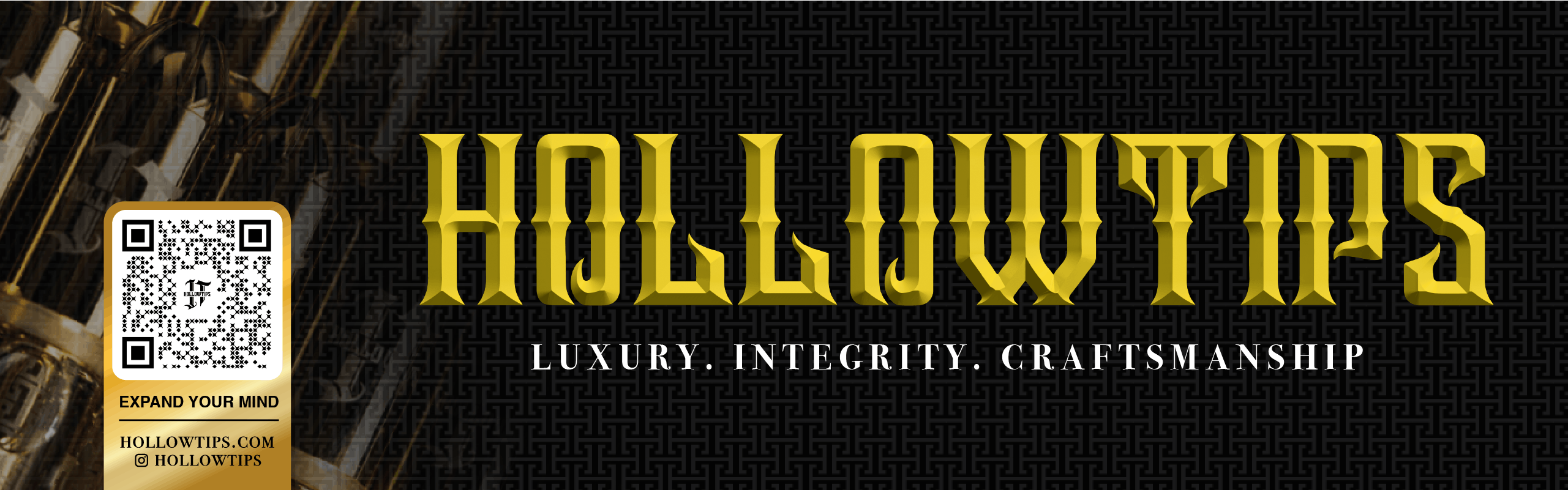 Hollowtips brand banner