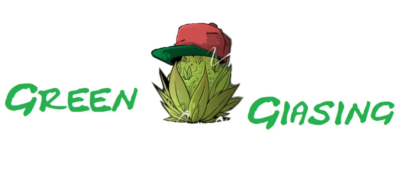 Green Giasing brand banner