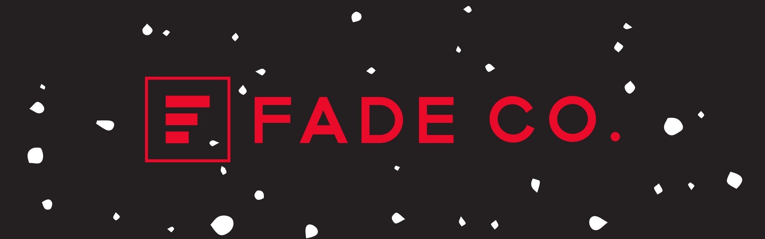 Fade Co. brand banner