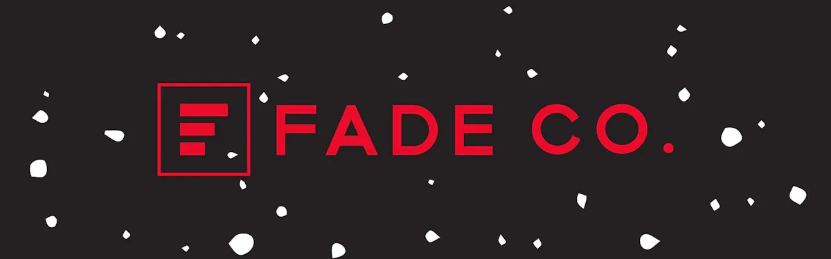 Fade Co. brand banner
