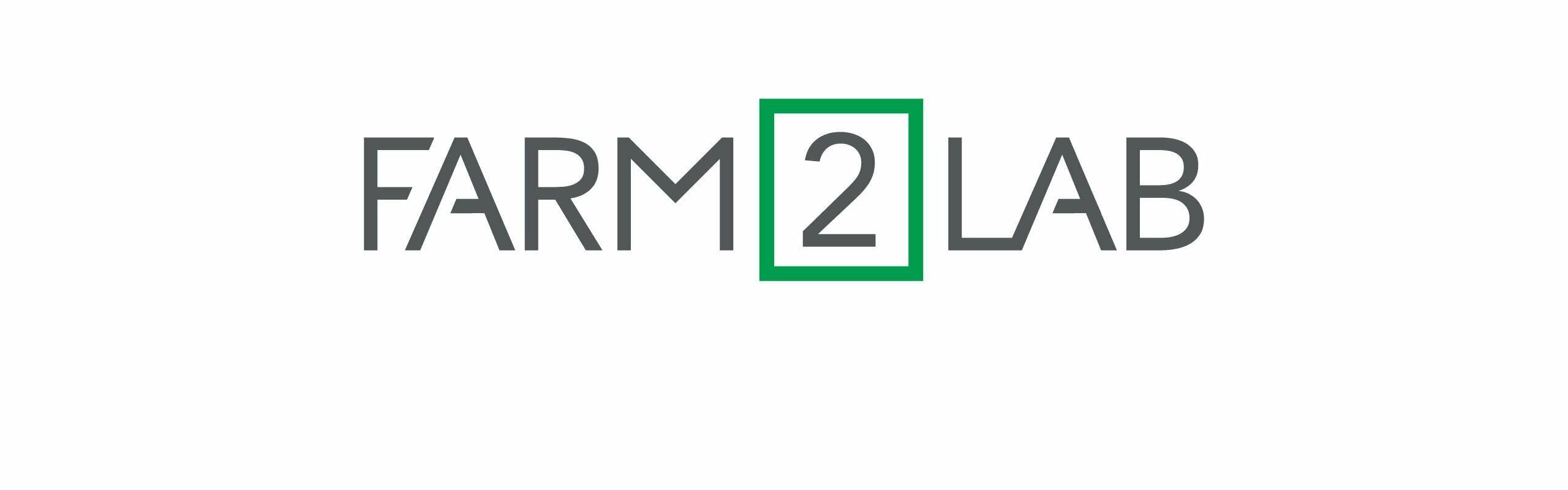Farm2Lab brand banner
