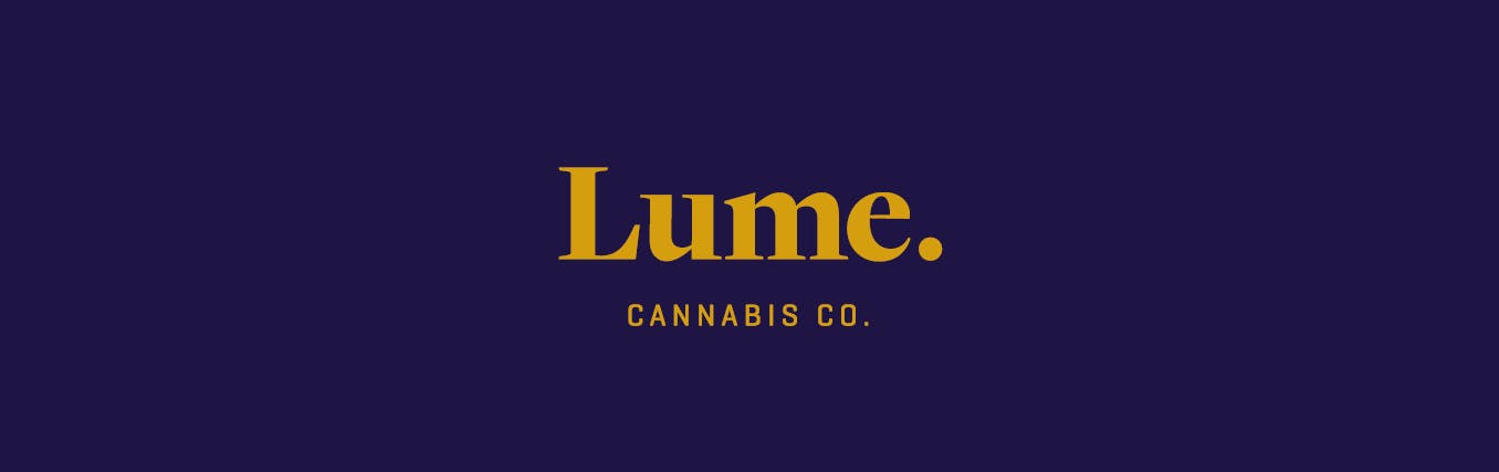 Lume Cannabis Co. brand banner