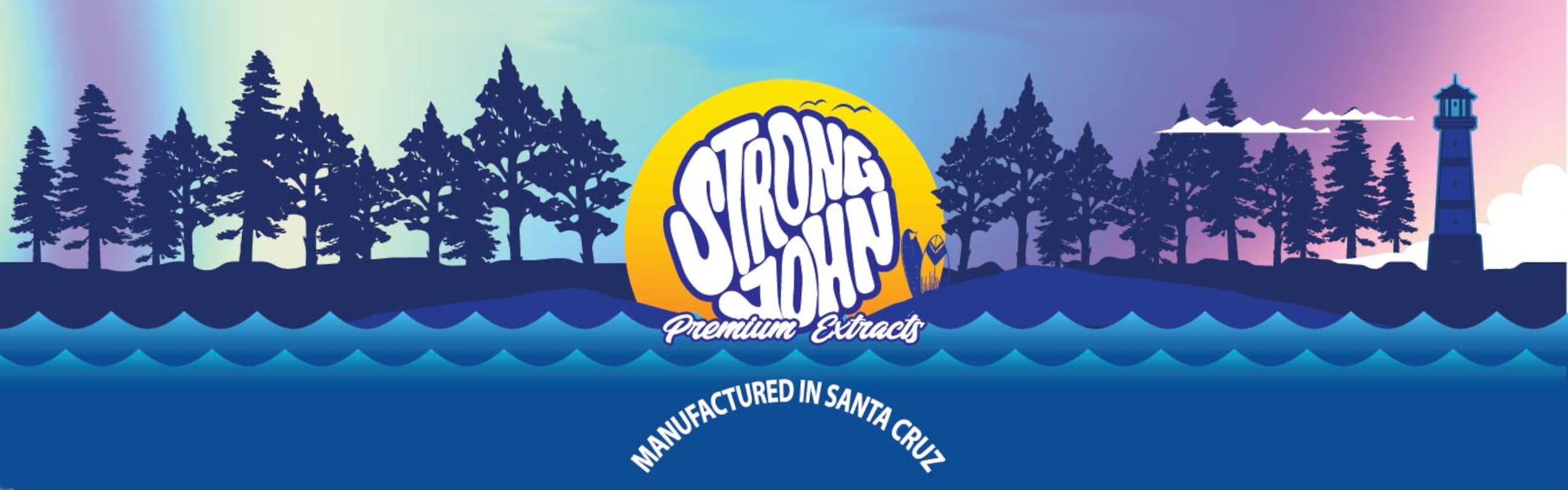 Strong John Extracts brand banner