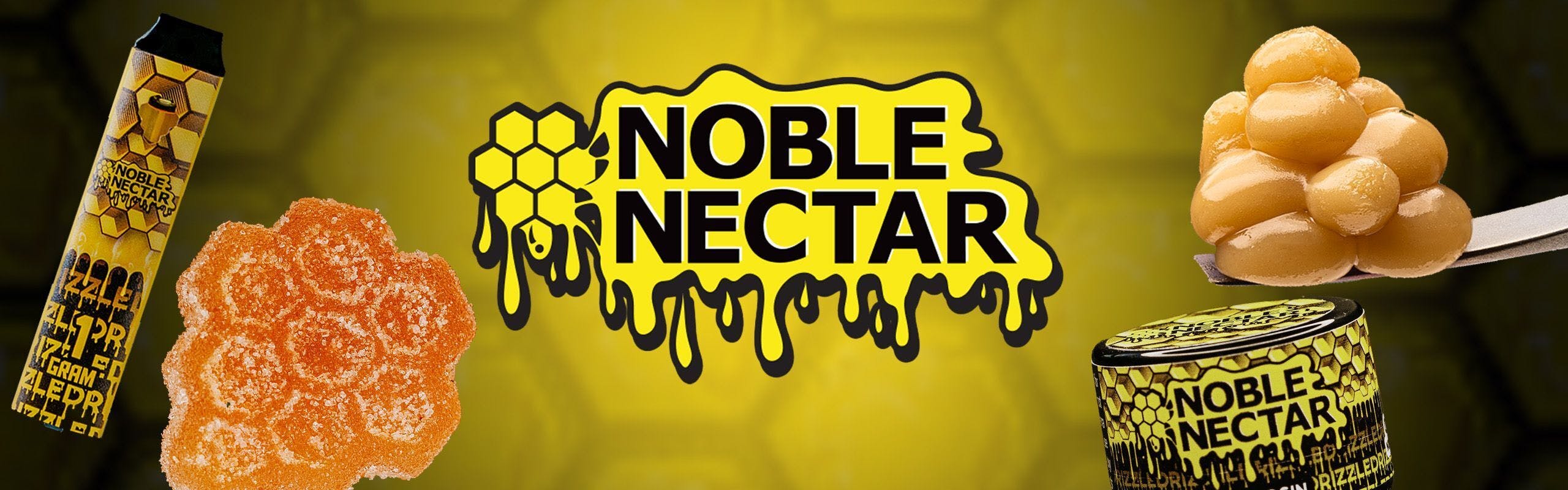 Noble Nectar brand banner