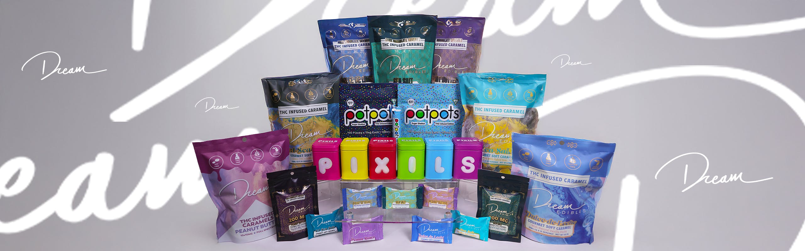 Dream Edibles brand banner