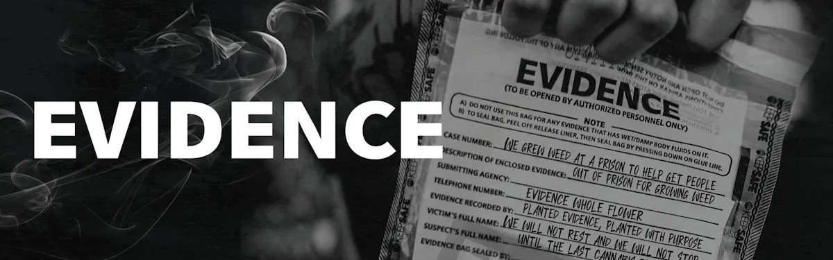 Evidence brand banner