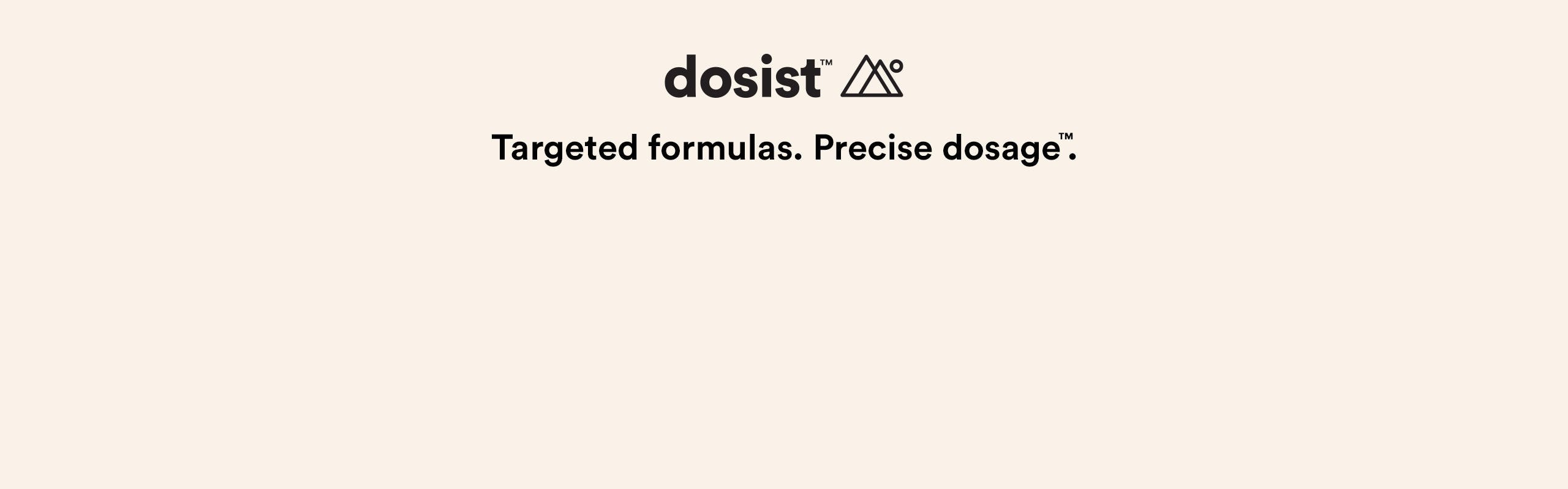 Dosist Canada brand banner