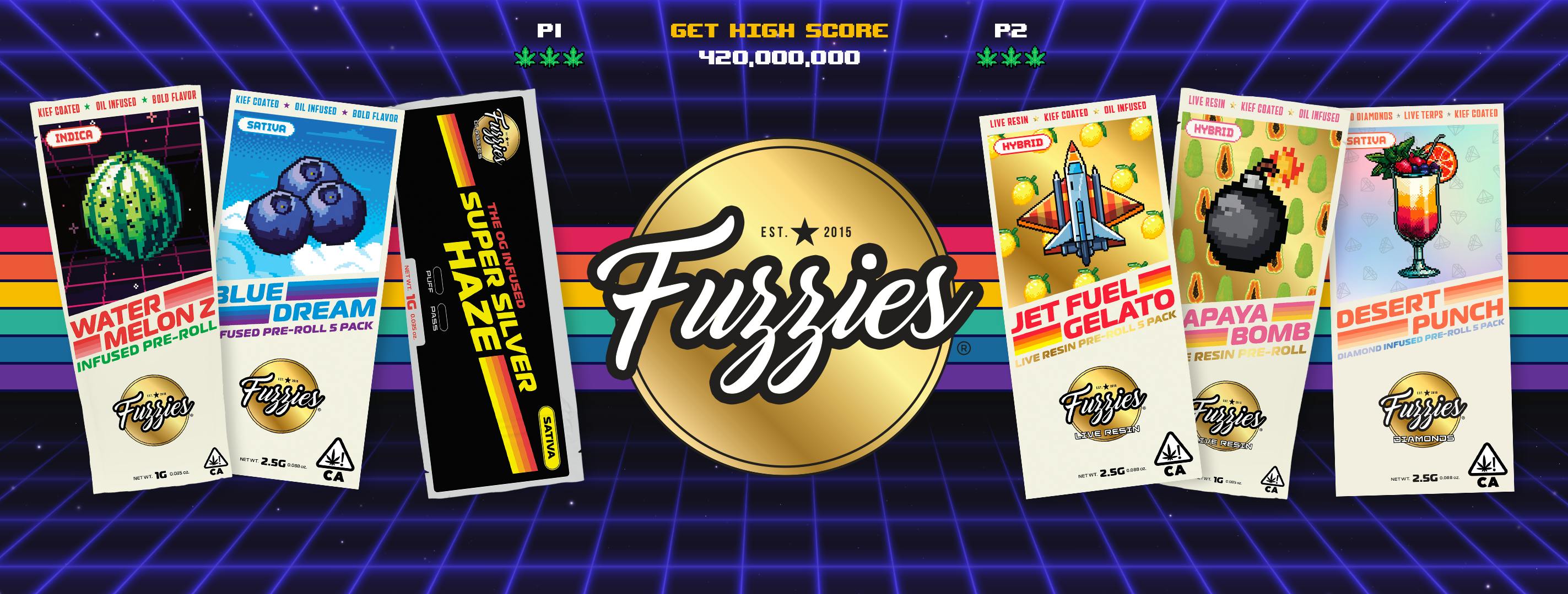 Fuzzies brand banner