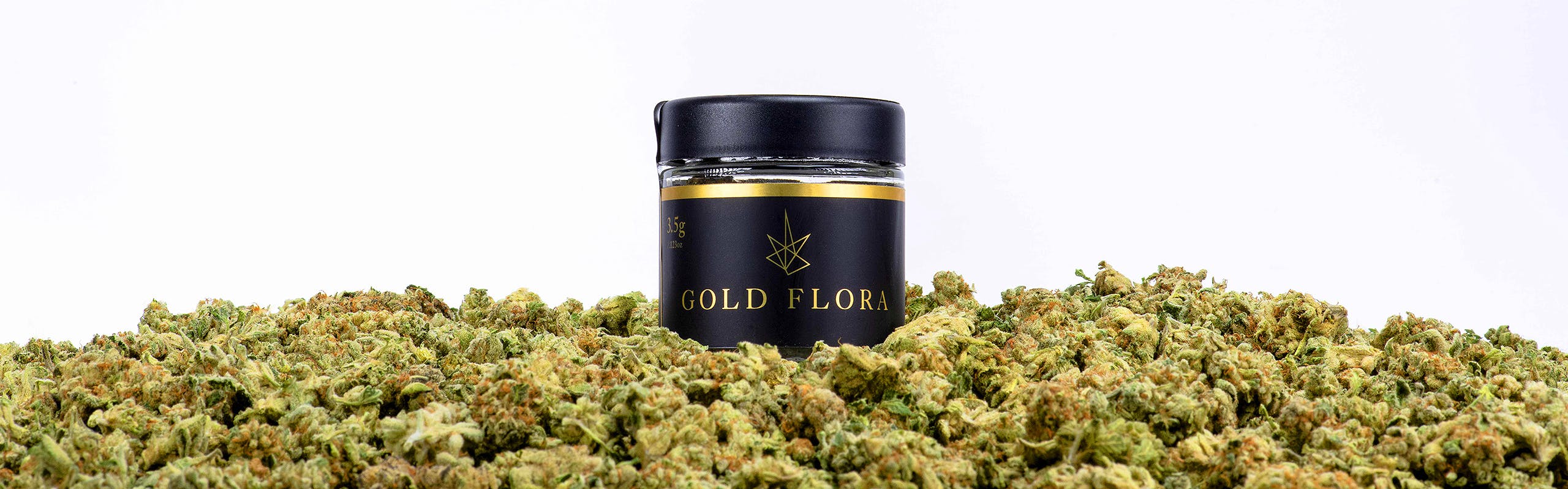 Gold Flora brand banner