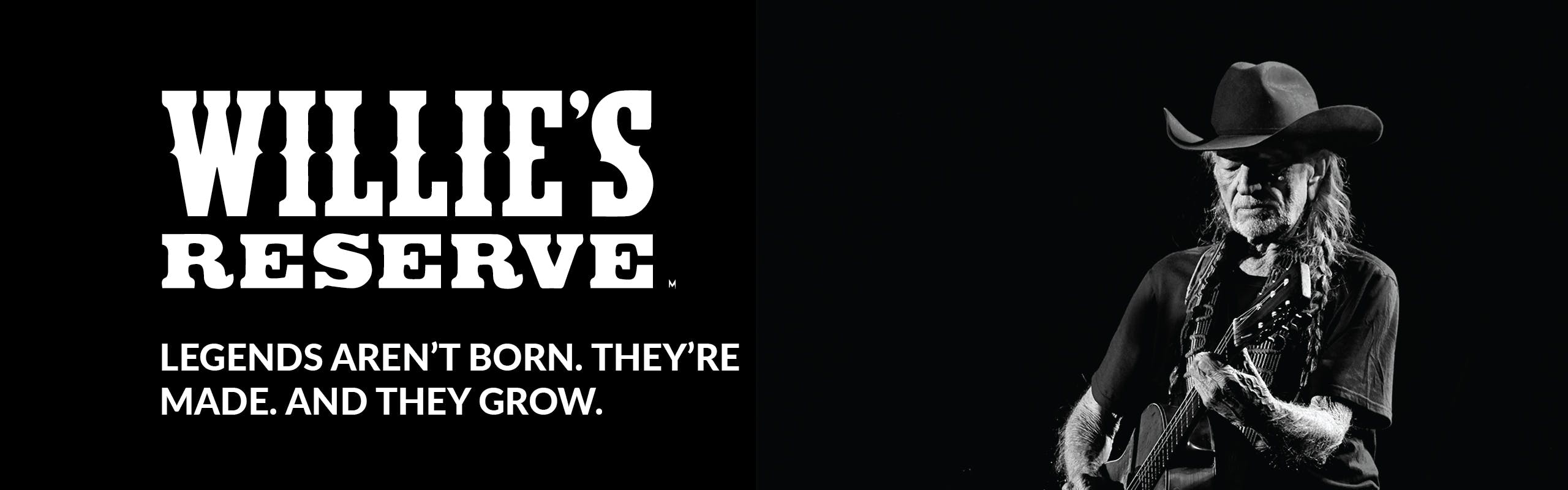 Willie's Reserve brand banner