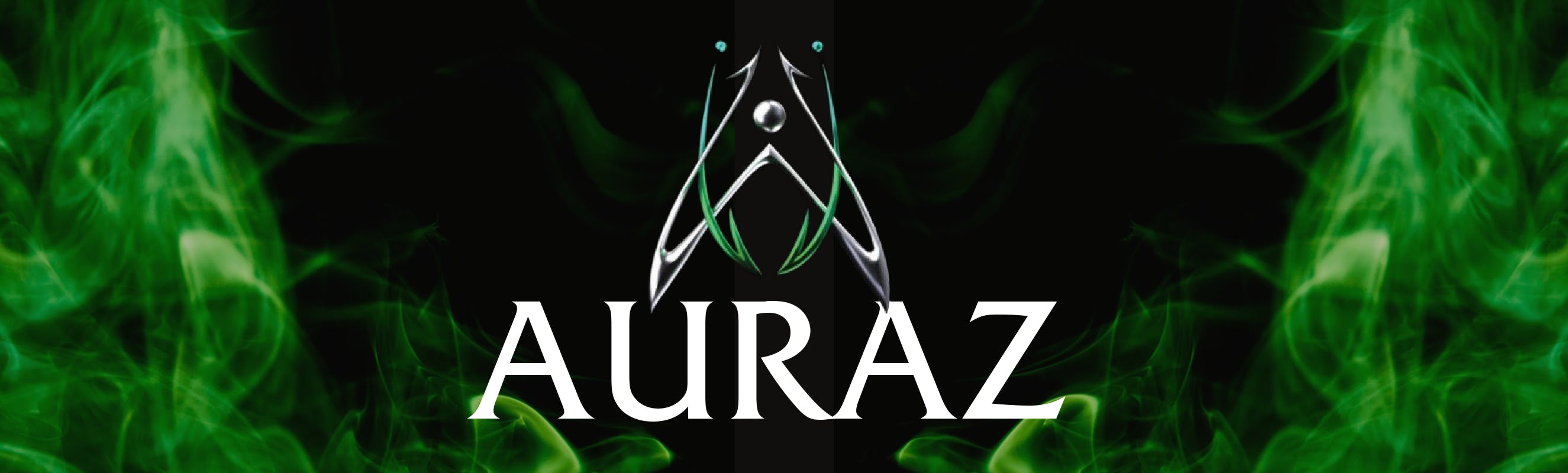 Auraz brand banner