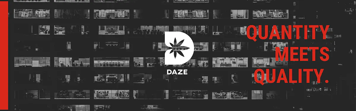 DAZE brand banner