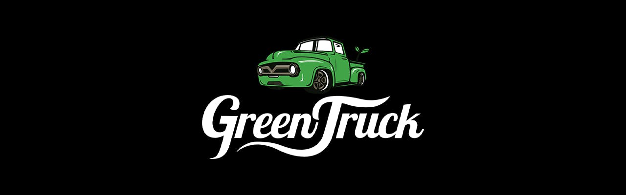 Green Truck brand banner