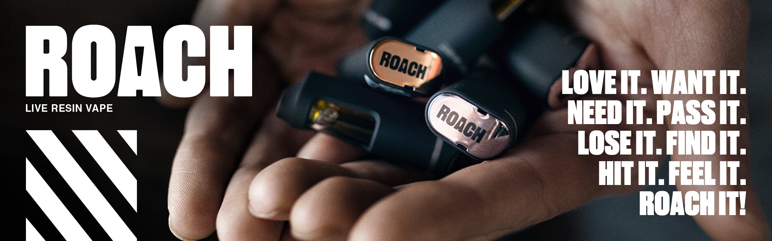ROACH brand banner