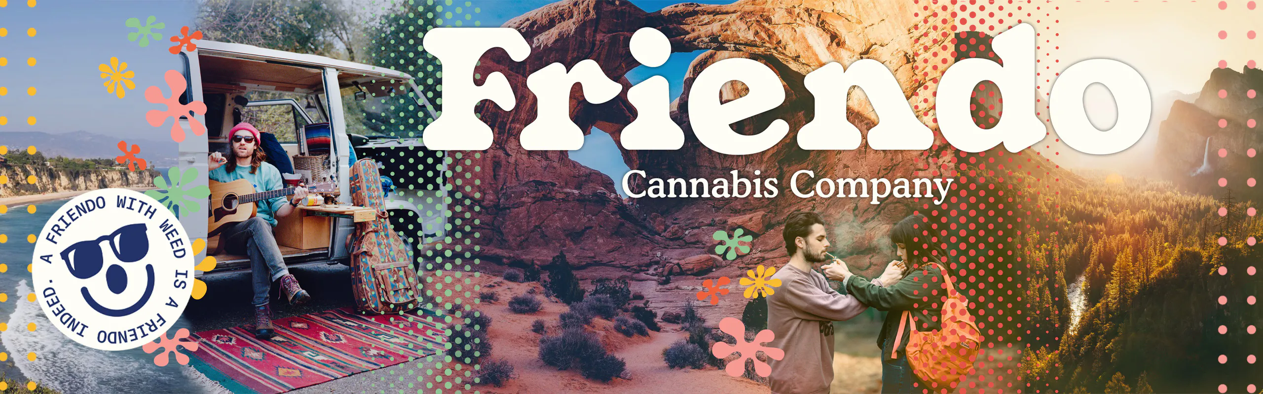 Friendo brand banner