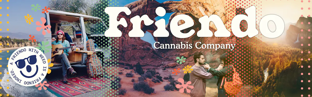Friendo brand banner