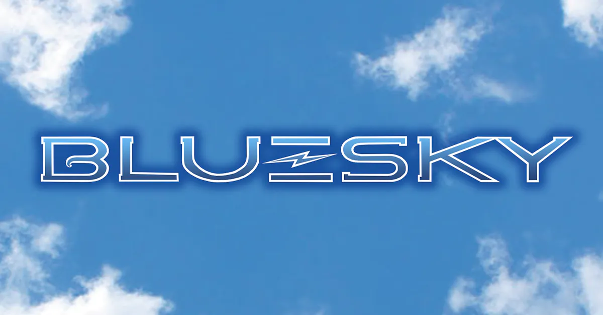 Blue Sky brand banner