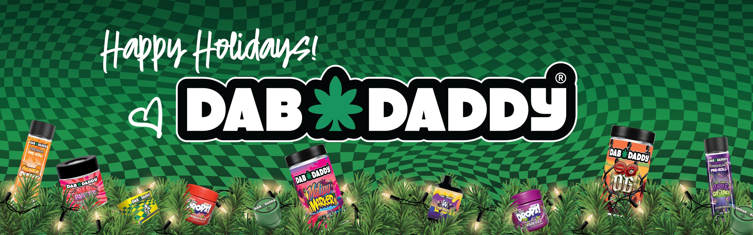 Dab Daddy Ⓡ brand banner