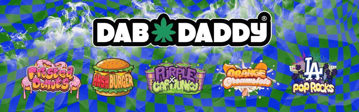 Dab Daddy Ⓡ brand banner