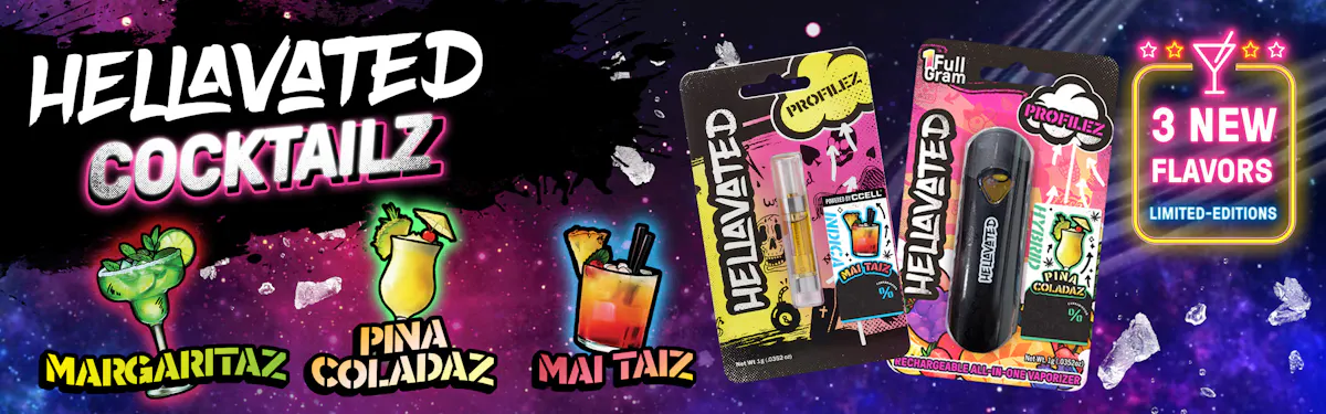 Hellavated brand banner