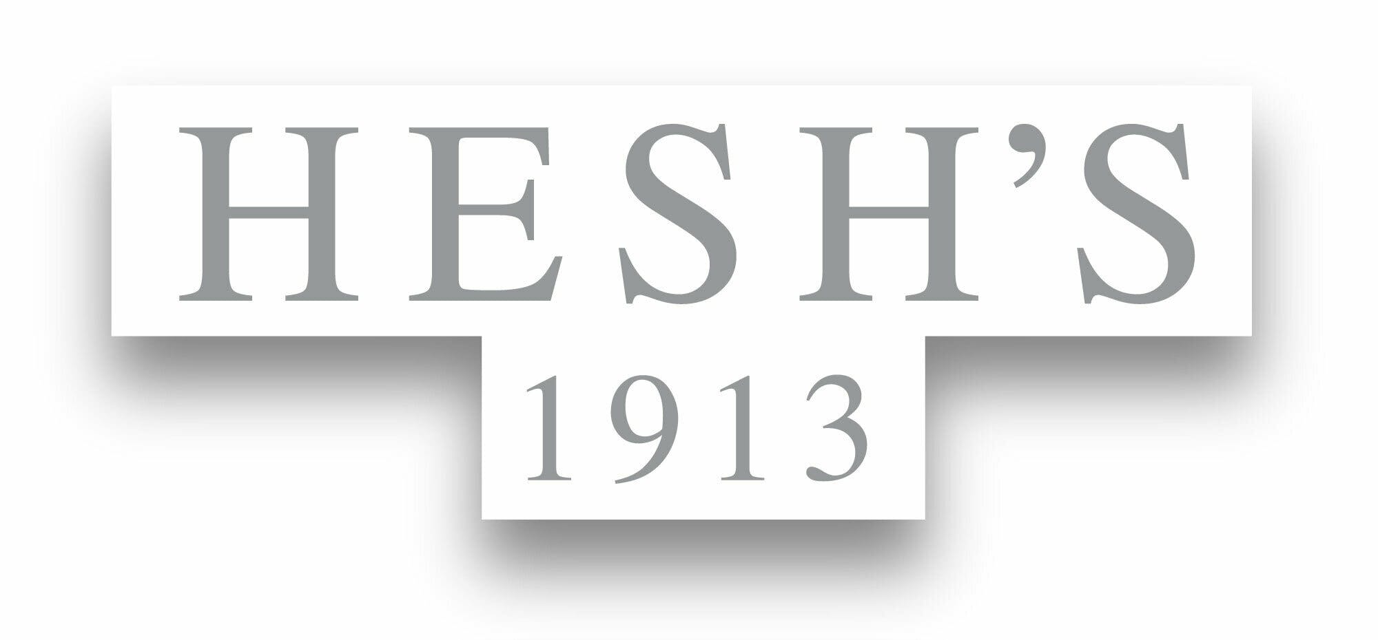 Hesh's 1913 brand banner