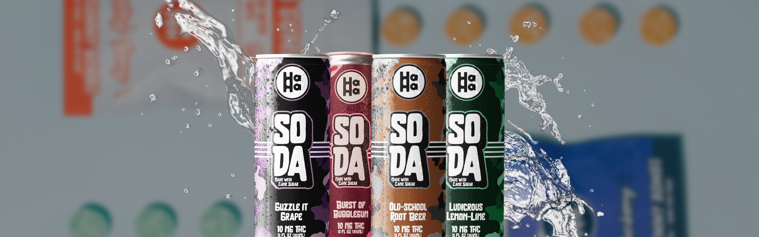 HAHA brand banner