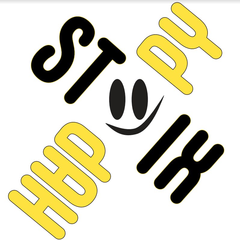 Happy Stix brand banner