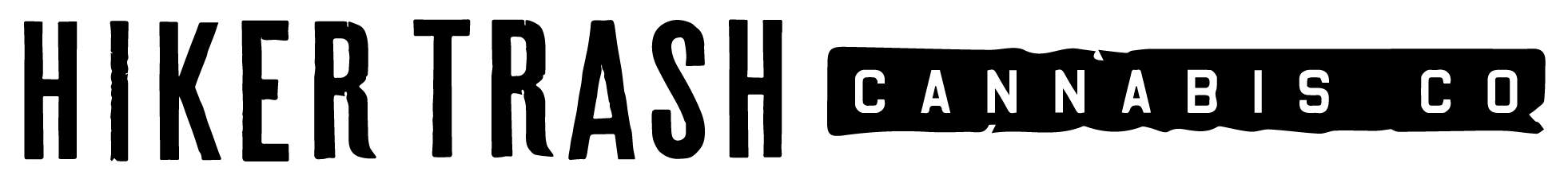 Hiker Trash Cannabis brand banner