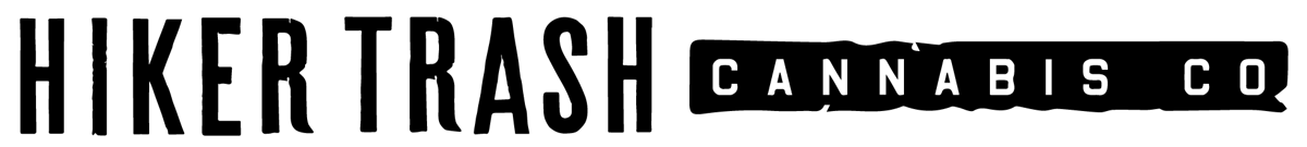 Hiker Trash Cannabis brand banner