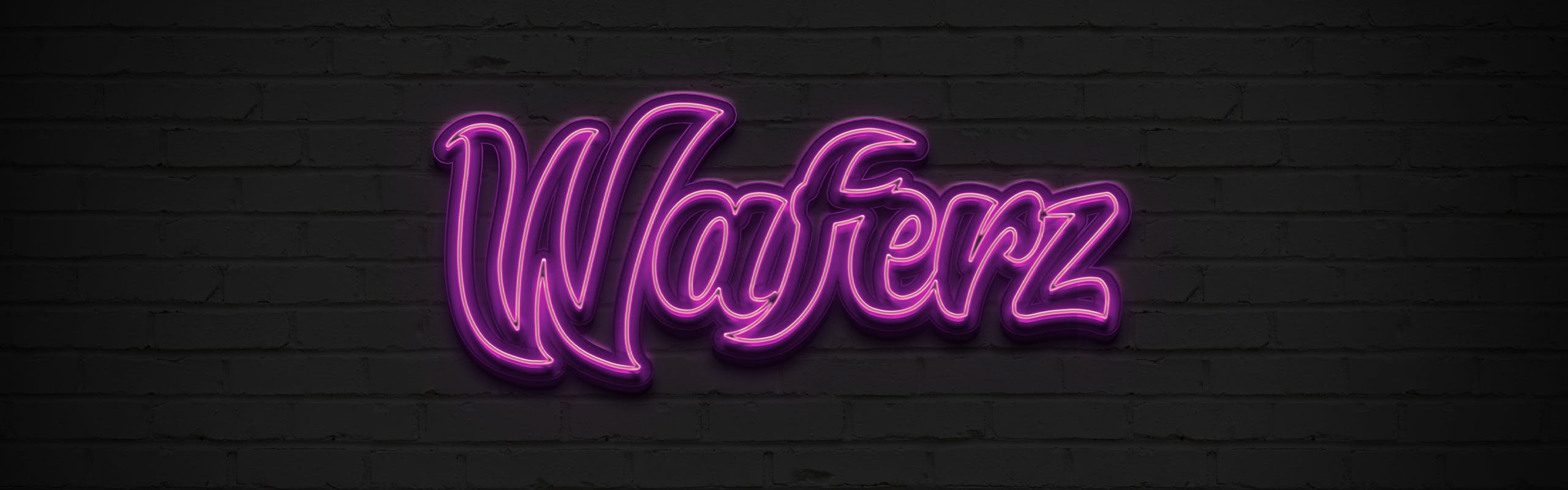 Waferz brand banner
