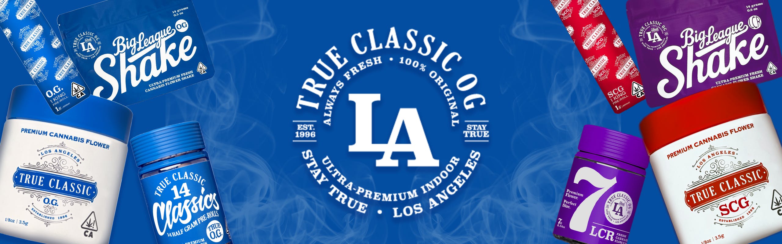 True Classic OG brand banner