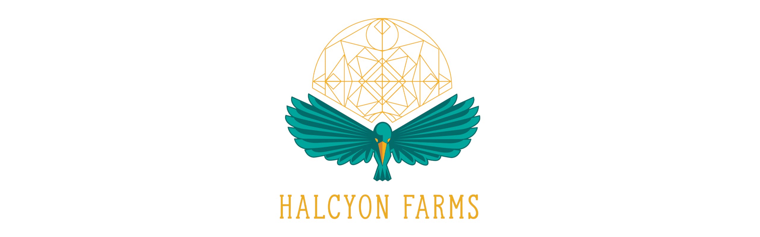 Halcyon Farms brand banner