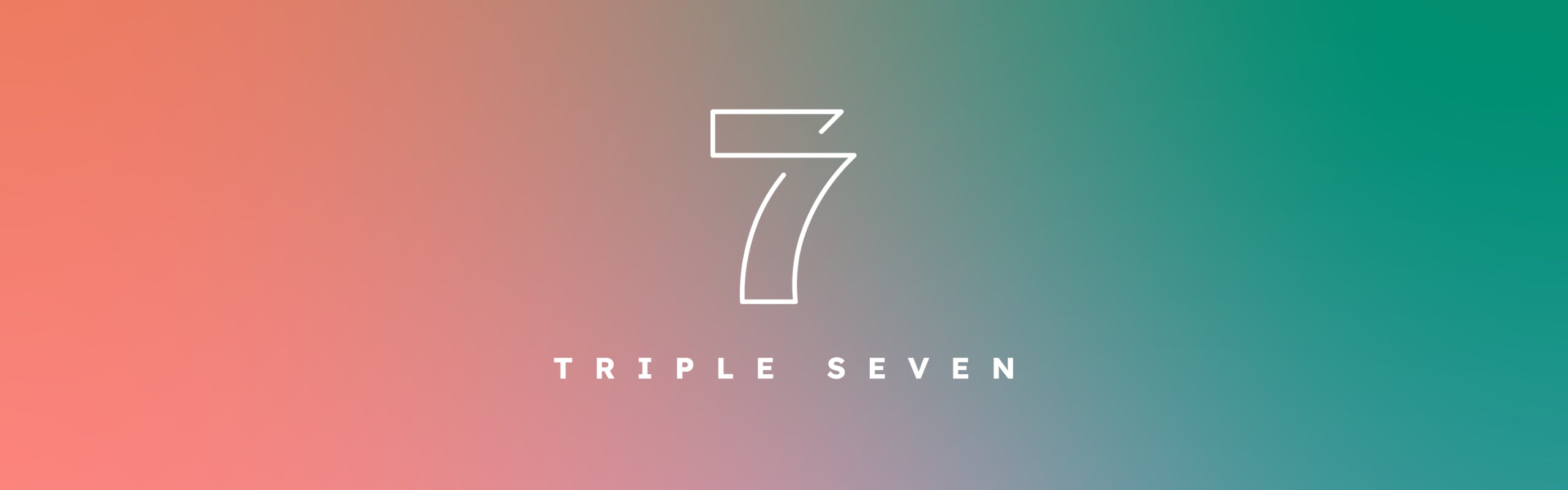Triple Seven brand banner