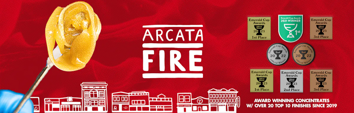 Arcata Fire brand banner