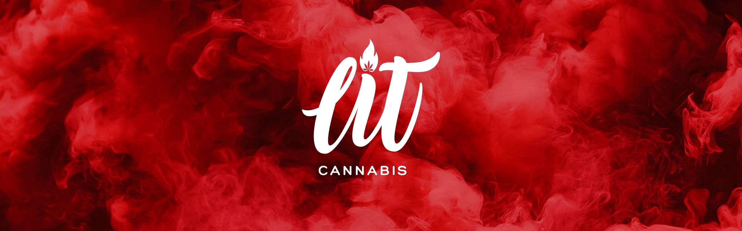 Lit Cannabis brand banner