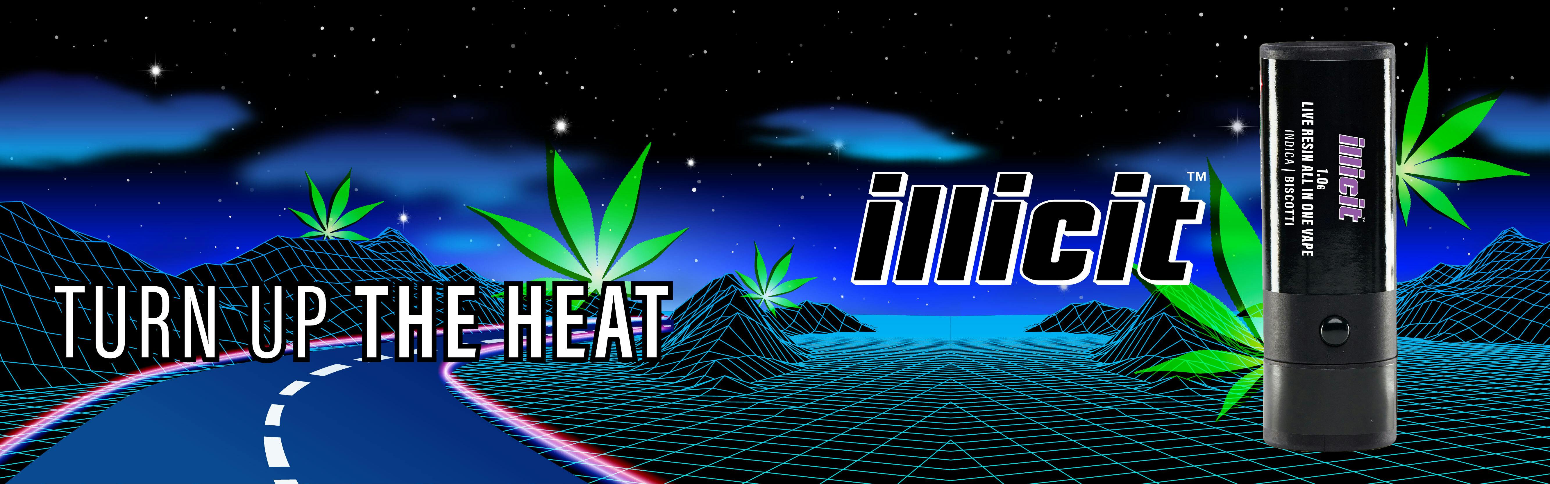 ILLICIT brand banner