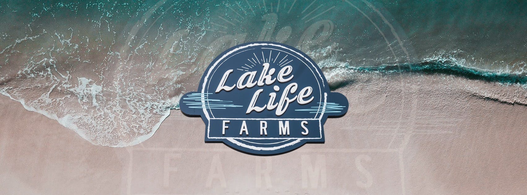 Lake Life Farms brand banner