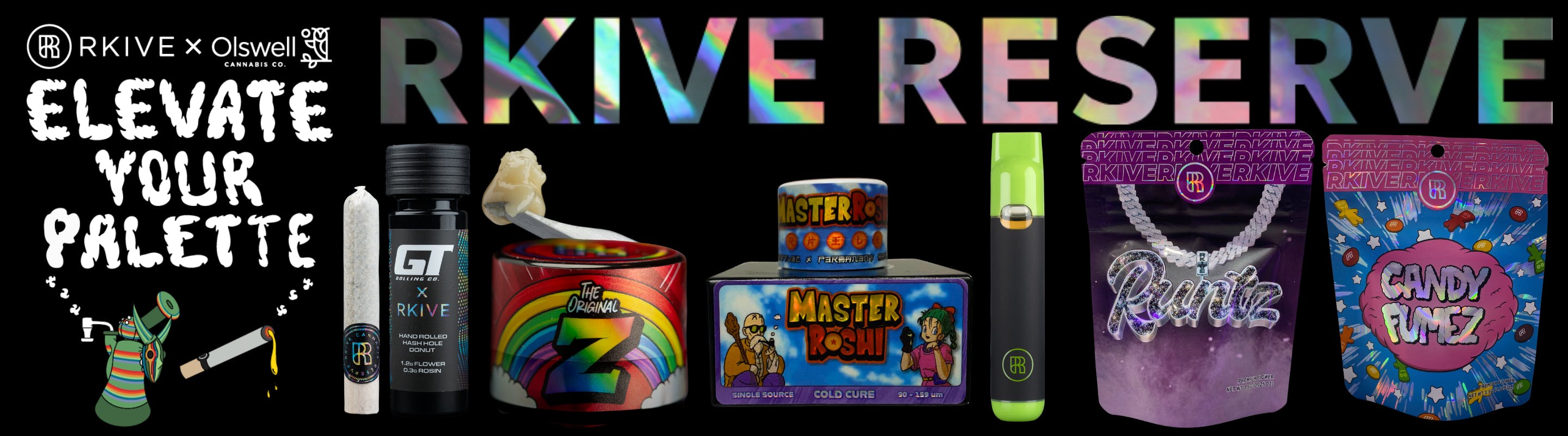 Rkive Reserve brand banner
