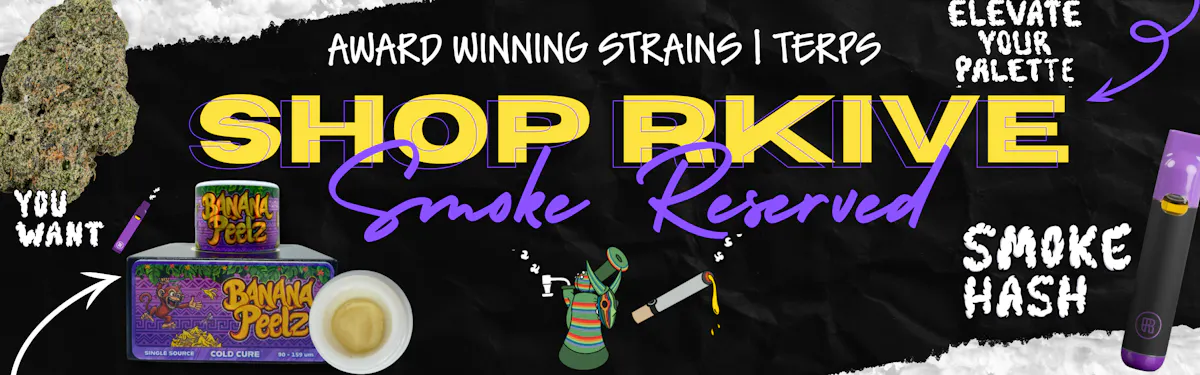 Rkive Reserve brand banner